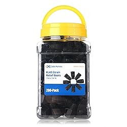 Cable Matters 200-Pack Cat6 / Cat5e RJ45 Strain