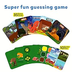 Skillmatics Card Game - Guess in 10 Junior Animal