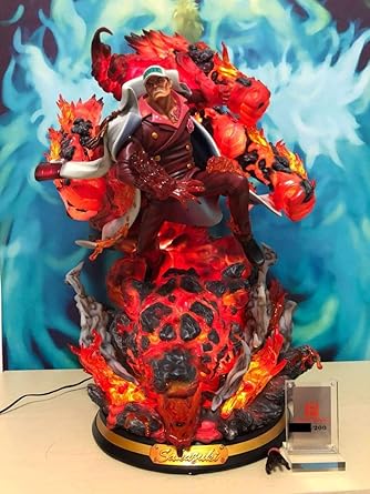 Amazon 在庫品 One Piece ワンピース フィギュア 海軍本部大将 赤犬 サカズキ Pd Studio 1 6 Gk完成品 改造 一品物 Pop O P 大型スタチュー フィギュア ドール 通販