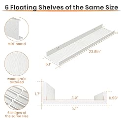 upsimples Floating Shelves for Wall, Wall Shelves