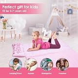 Decalsweet Princess Nap Mat for Kids - Blanket, Pillow & Mat All-in-One view 6