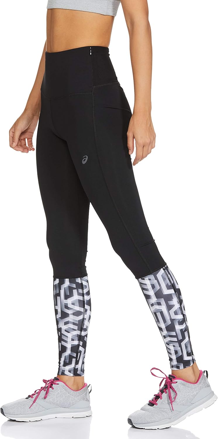 asics running tights womens