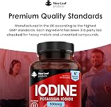 New Leaf Iodine Tablets 180 Vegan High Potency 150 mcg 6 Month Supply view 5