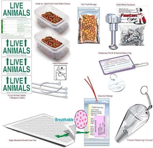 pet airline travel supplies