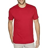 Next Level Men's Sueded Crew 2XL RED