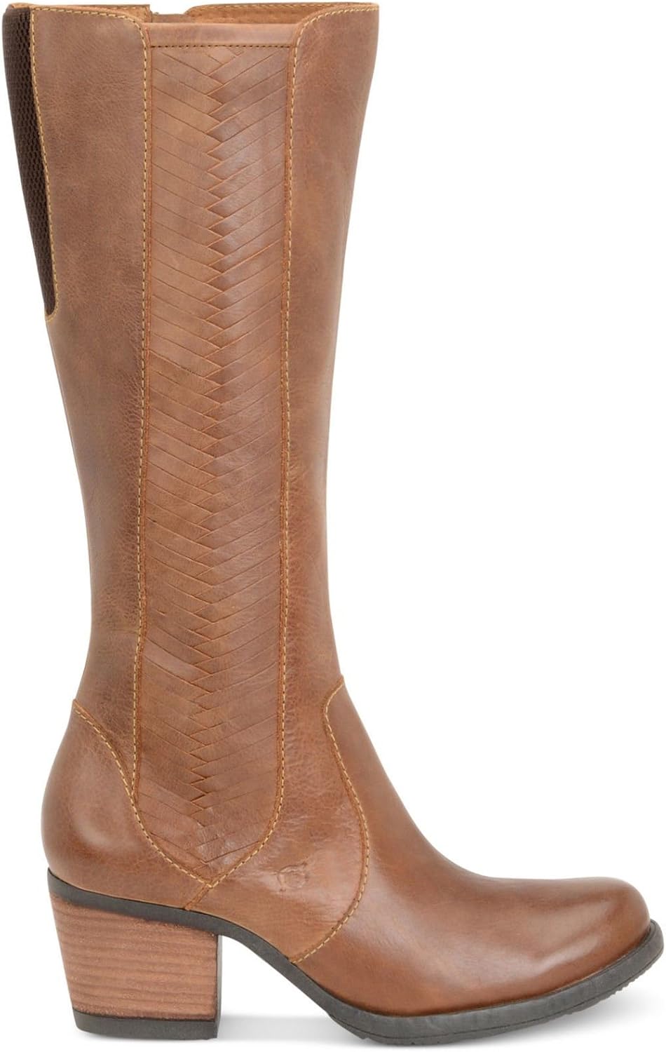 born tall leather boots