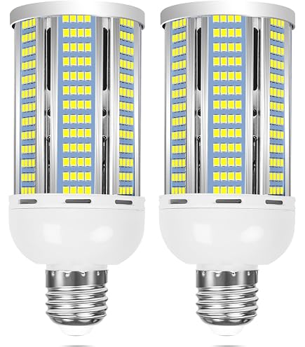 Mogul Base 3 Way Light Bulb 80W LED Corn Light Bulb, Large Mogul E39 ...