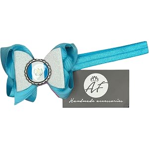 Guatemala Heritage Baby Headband – Handmade Hair Bow on Soft Elastic Band – Guatemalan Flag Bow for Girls – Cultural Hair Acc