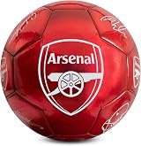 Hy-Pro Arsenal F.C. Classic Signature Football Size 5 Metallic Red