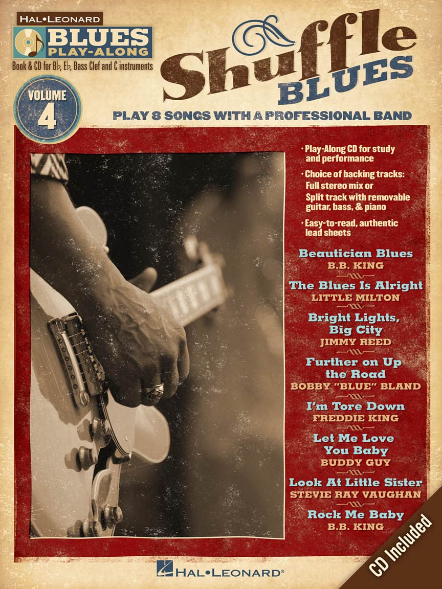 Blues Play Along Volume 4 Shuffle Blues Bk/Cd