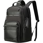 BOPai 30L Travel Backpack for Men Business Laptop Backpack 15.6 inch Computer bagpack with USB Charging Water-Resistant Rucksack Black