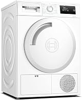 Bosch Series 4 Heat Pump Tumble Dryer 8 kg Freestanding White view 3