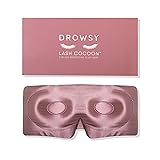 DROWSY Eyelash Protecting Silk Sleep Mask for