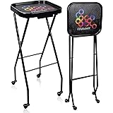 Framar Premium Salon Folding Trolley - Salon Trolley, Salon Tray, Salon Cart Folds up for easy storage