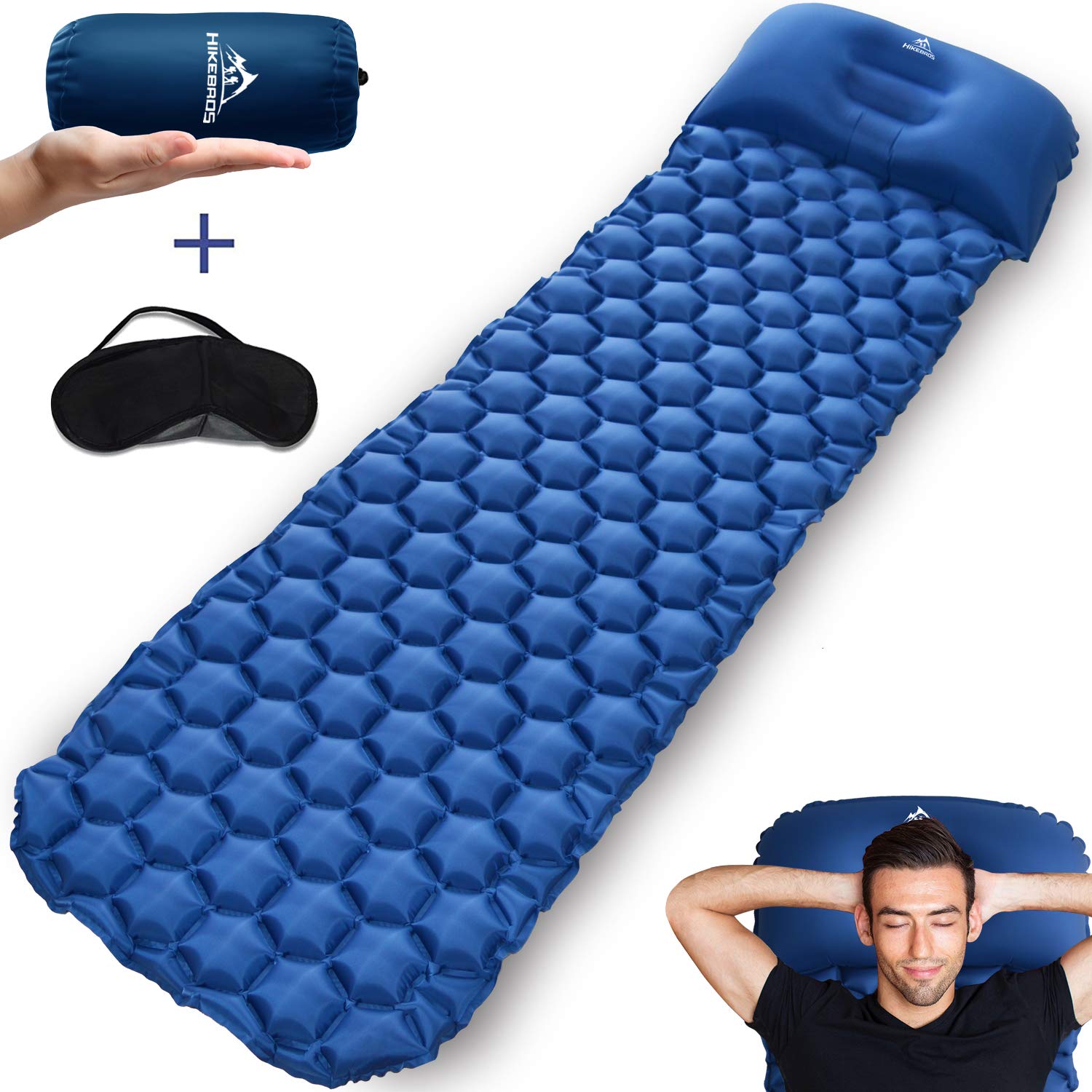 Amazon.com : HIKEBROS 2019 Sleeping Mat Inflatable Camping Mattress