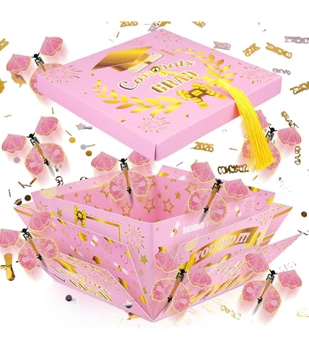 Amazon.com: Tenceur 14 Pcs 2026 Graduation Explosion Gift Boxes 12