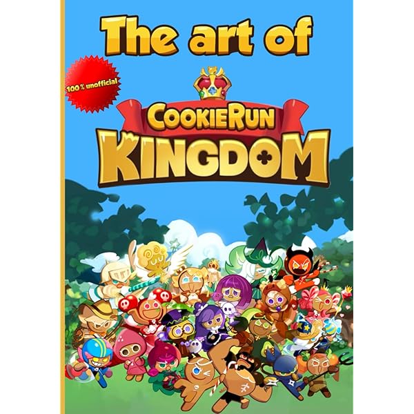 Cookie Run Kingdom Coloring Book: Amazing Illustrations For Kids