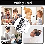 NITAIUN 7 Pieces Deft Bun Hair Bands Hair Clip Multicolor Satin Twist view 4