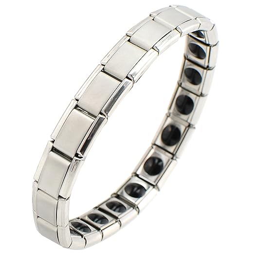 Carejoy Armband, Titan und Germanium, 20 Steine, Bio-Energie, Heilarmband für Herren und Damen