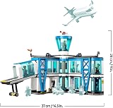 LEGO City Airport with Airplane Toy 60502 Build Together 9 Minifigures view 8