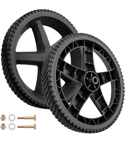 Amazon.com : Exmark 116-2082 Wheel and tire with Axle Lazer Z AS