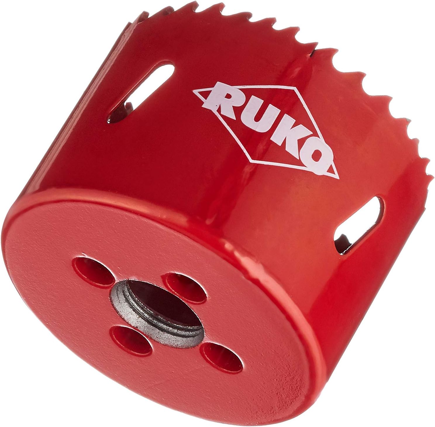 Ruko HSS Bi-Metal Hole Saw with Varied Toothing, Red Finish, 60.0 mm Diameter, R106060 - Image 3
