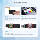 Coloran LC421XL Ink Cartridges Compatible with Brother LC 421XL 4-Pack view 6