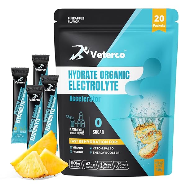 VETERCO HYDRATION ELECTROLYTE POWDER, ELECTROLYTE DRINK, HYDRATION SUPPLEMENT...