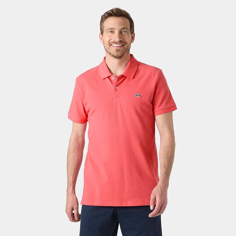 Herren Hudson Polo, Rot, L