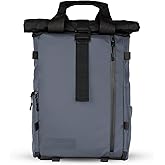 WANDRD PRVKE Lite: Weather-Resistant Travel & Camera Backpack with Laptop Sleeve, Quick Side Access, Clamshell Opening – Ideal Photography & Travel Bag (Aegean Blue)