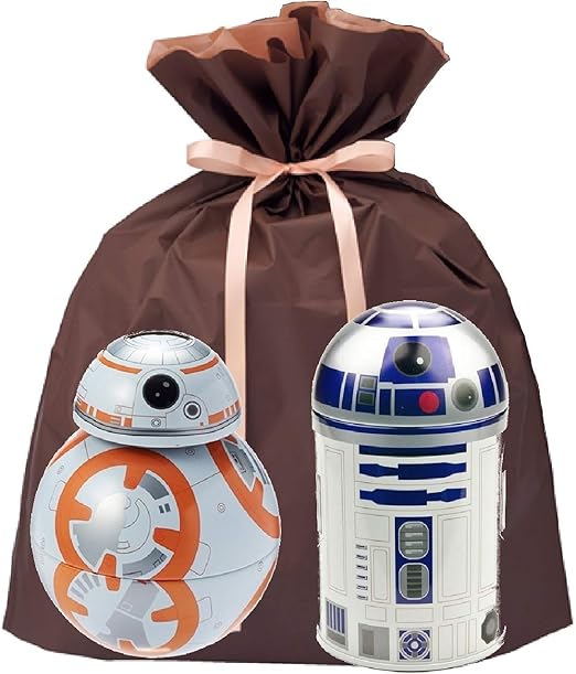 Amazon ラッピング済み スターウォーズ 8缶 R2 D2缶 チョコレート菓子 バレンタイン Star Wars グッズ スターウォーズ 食品 飲料 お酒 通販