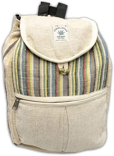 hemp drawstring backpack