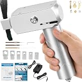 Dreadlock Machine with Manual Needle Retraction, Stepless Speed Loc Machine, 0-Heat Permanent Magnet Motor, Portable Electric Instant Loc Machine for Natural &amp; Synthetic Hair, Safe DIY Dreadlock Maker