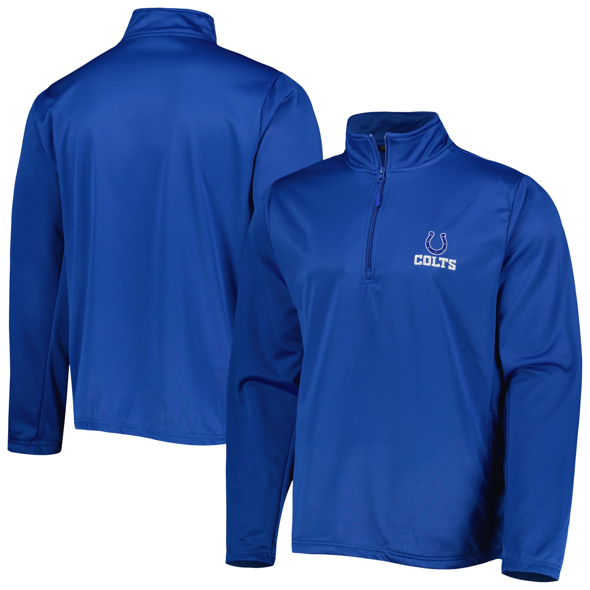 Dunbrooke Men's Royal Indianapolis Colts All-Star Tech Quarter-Zip Top Image