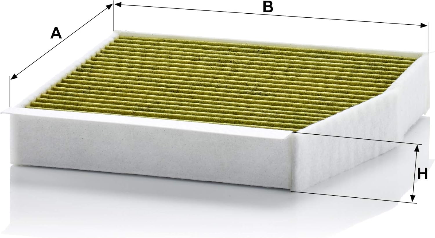 MANN-FILTER FP 26 007 Cabin Air Filter - FreciousPlus Biofunctional Pollen Filter - for Cars + Transporters - Image 3