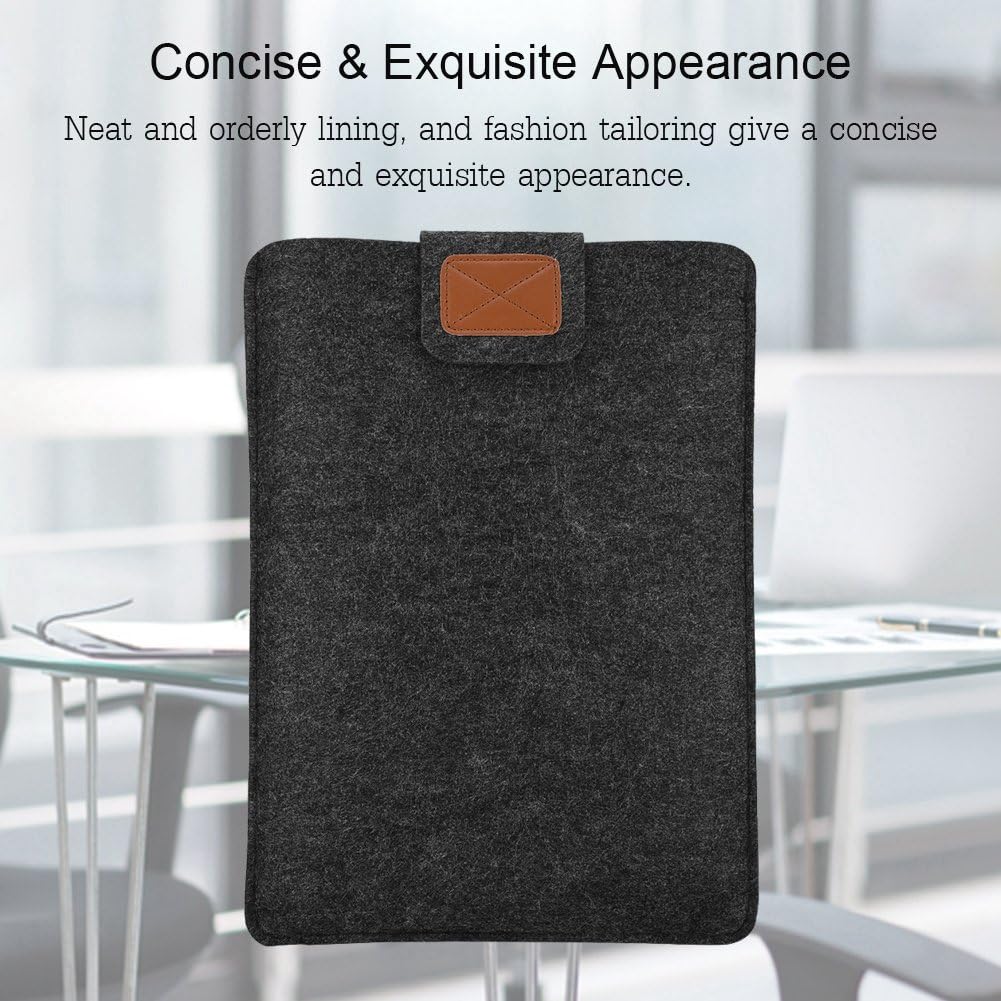VBESTLIFE 13 Inch Portable PC Case Envelope Shaped Anti-collision Bag for Tablet and Notebook(Black) - Image 5