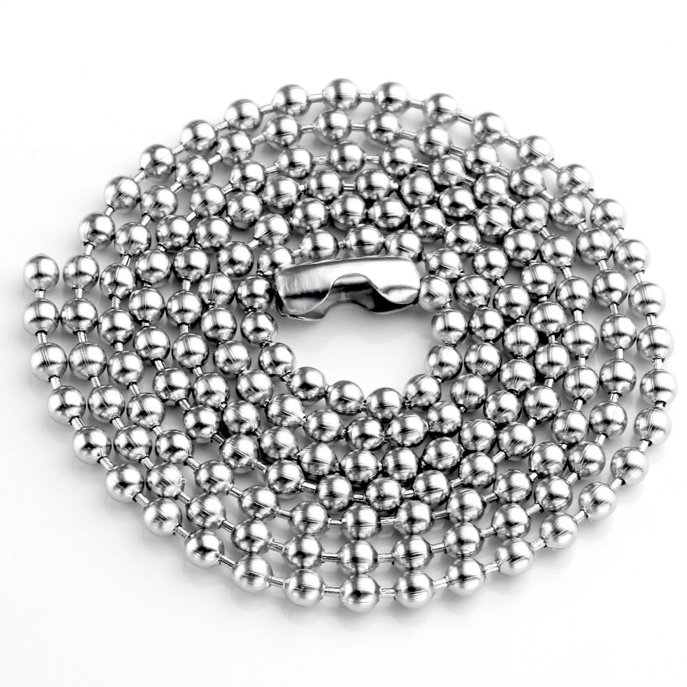 PiercingJ Unisex Mens Womens Stainless Steel Rhinestone Cross Pendant Necklace - 22\