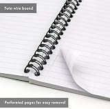 Pukka Pad A5 Jotta Book 3-Pack Metallic Green 200 Pages 8mm 80GSM Perforated view 7