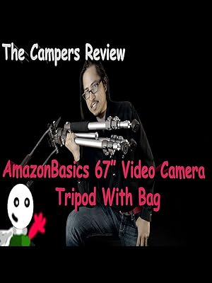 Amazon De Amazon Basics 67 Inch Video Camera Tripod With Bag The Campers Review Ov Ansehen Prime Video