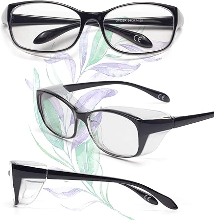 Amazon Jo ジ オ 花粉メガネ レディース おしゃれ 眼鏡 花粉症 防塵 ドライアイ 対策 防止 Uvカット グラス めがね 軽量 女性 花粉症対策 サングラスlg102 ブラック Jo ジ オ 花粉 防塵メガネ