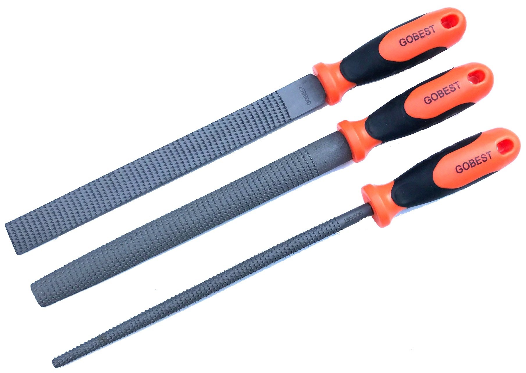 GOBEST wood rasp set 3 pcs, longer blades 250mm (GB-0060)