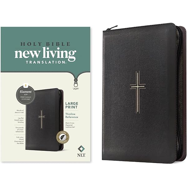 【希少品】英語の聖書　NLT Thrive Bible ノート欄付き NLT Premium Value Bible, Giant Print, Filament-Enabled--soft