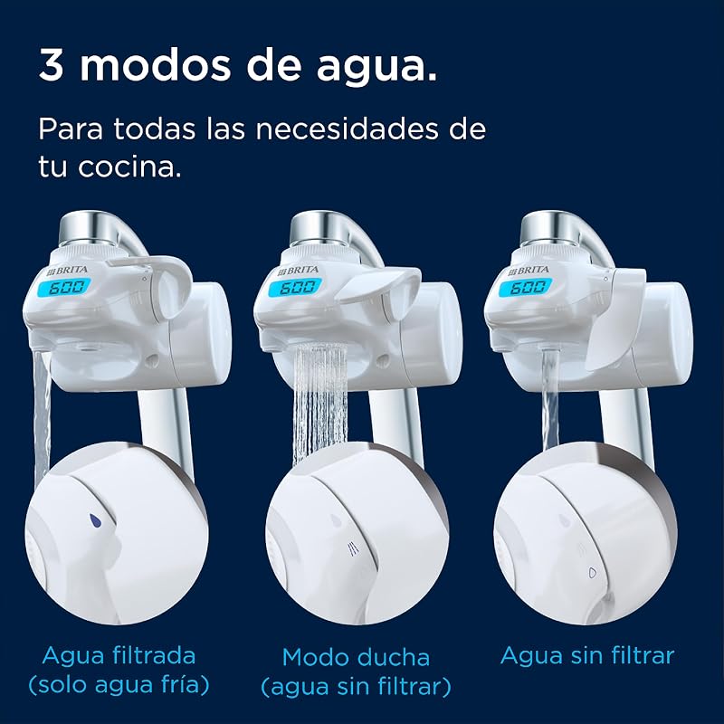 ON TAP Pro sistema filtro agua grifo de cocina, 1x filtro V-MF (600L)
