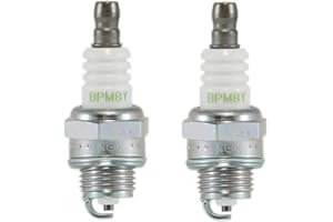 (2) NGK BPM8Y Spark Plugs - Replaces 2057, 5574, 15901019830, 285982 - Also Fits Echo SRM225, SRM210, SRM230, HC150, PE225, PB620, PE200, PB265, PE230, SRM280, HC155, PB460LN , PE280, PE260