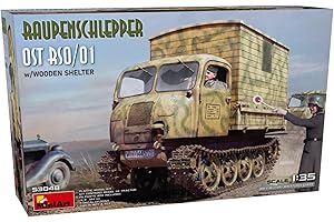 MiniArt MA53048 1/35 Laupe Shripper OST RSO/01 w/Wood Shelter Plastic Model