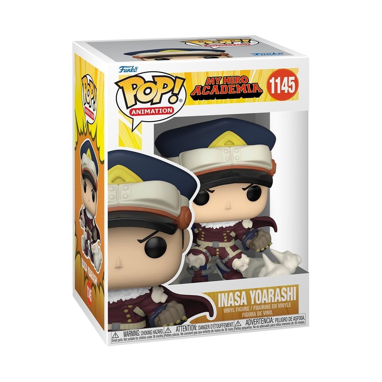 Funko Pop! Animation: My Hero Academia (MHA) - (MHA) - Inasa Yoarashi - Collectable Vinyl Figure - Gift Idea - Official Merchandise - Toys for Kids & Adults - Anime Fans - Model Figure for Collectors
