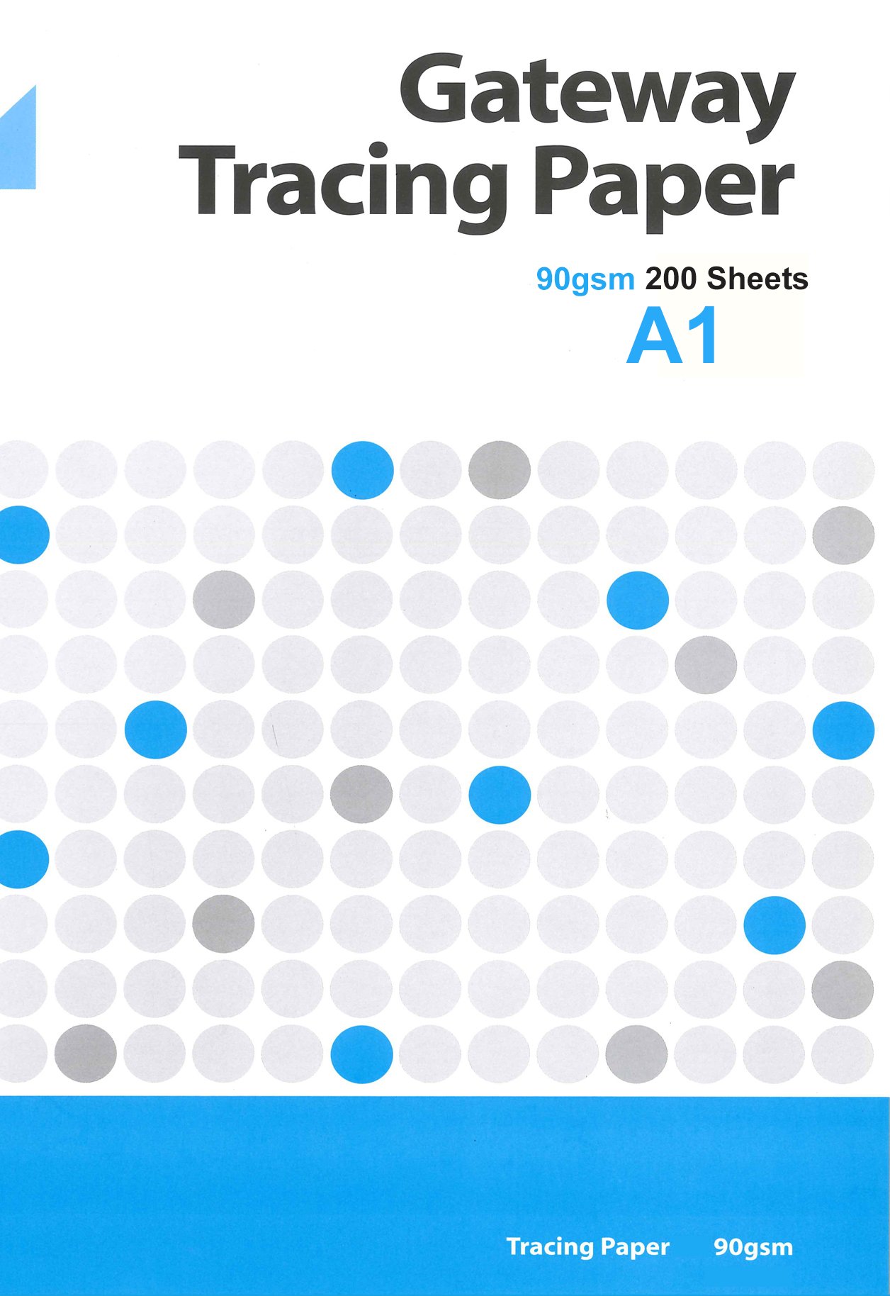 Gateway Natural Tracing Paper A1 594mm x 841mm 90gsm 250 Sheets