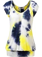 DJT Damen Langarm T-Shirt Slim Fit - Lyocell Basic Mit Seitenschlitz