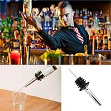AWAVM 15 Pcs Stainless Steel Bottle Pourers Freeflow Liquor Pourers view 3