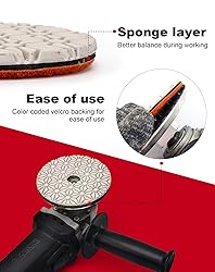 Casaverde 4" Diamond Polishing Pads 4 Step Granite